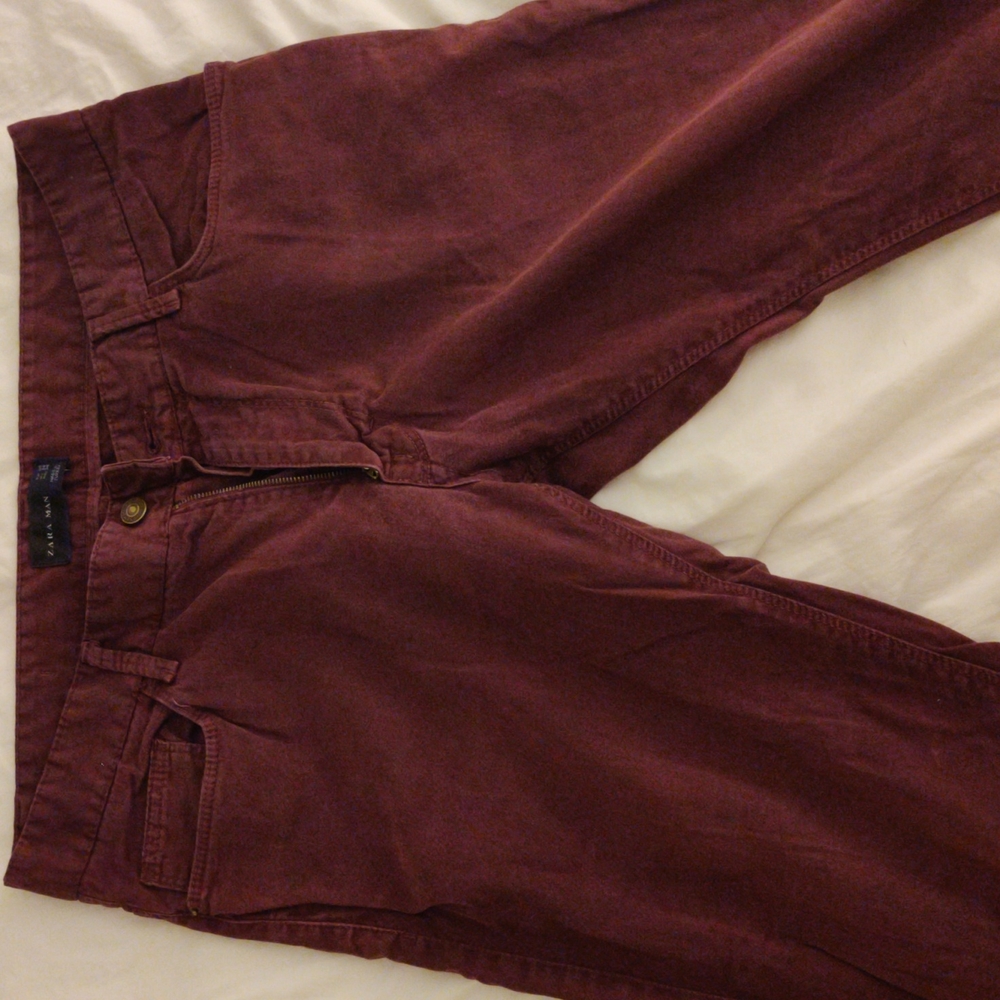 Zara man fall dungarees